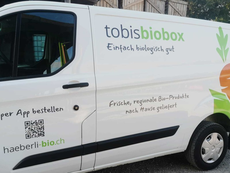 Tobi's Biobox Lieferwagen
